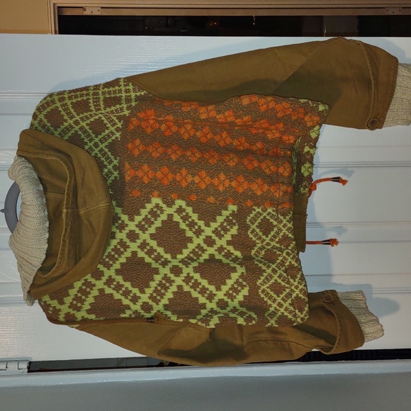 Free People Sweater Jacket Size Small - Picture 7 of 9